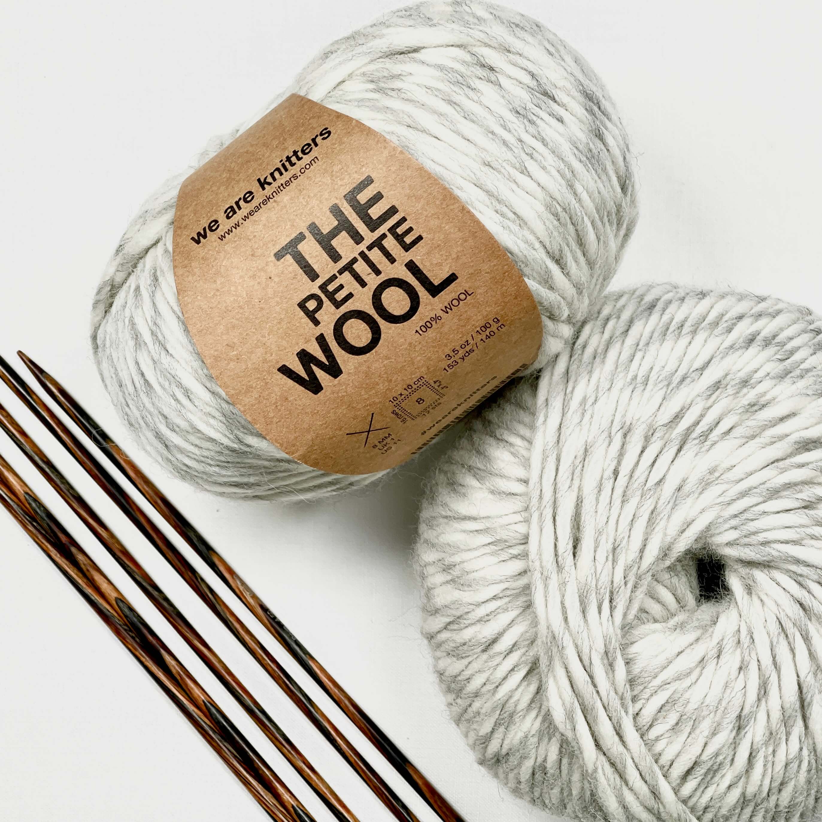 Příze The Petite Wool v barvě Grey Tie Dye